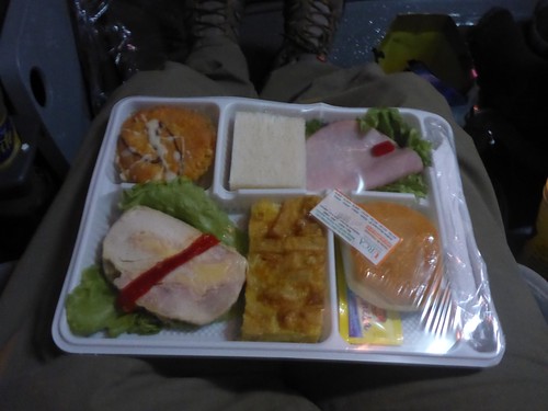 Meal on the bus